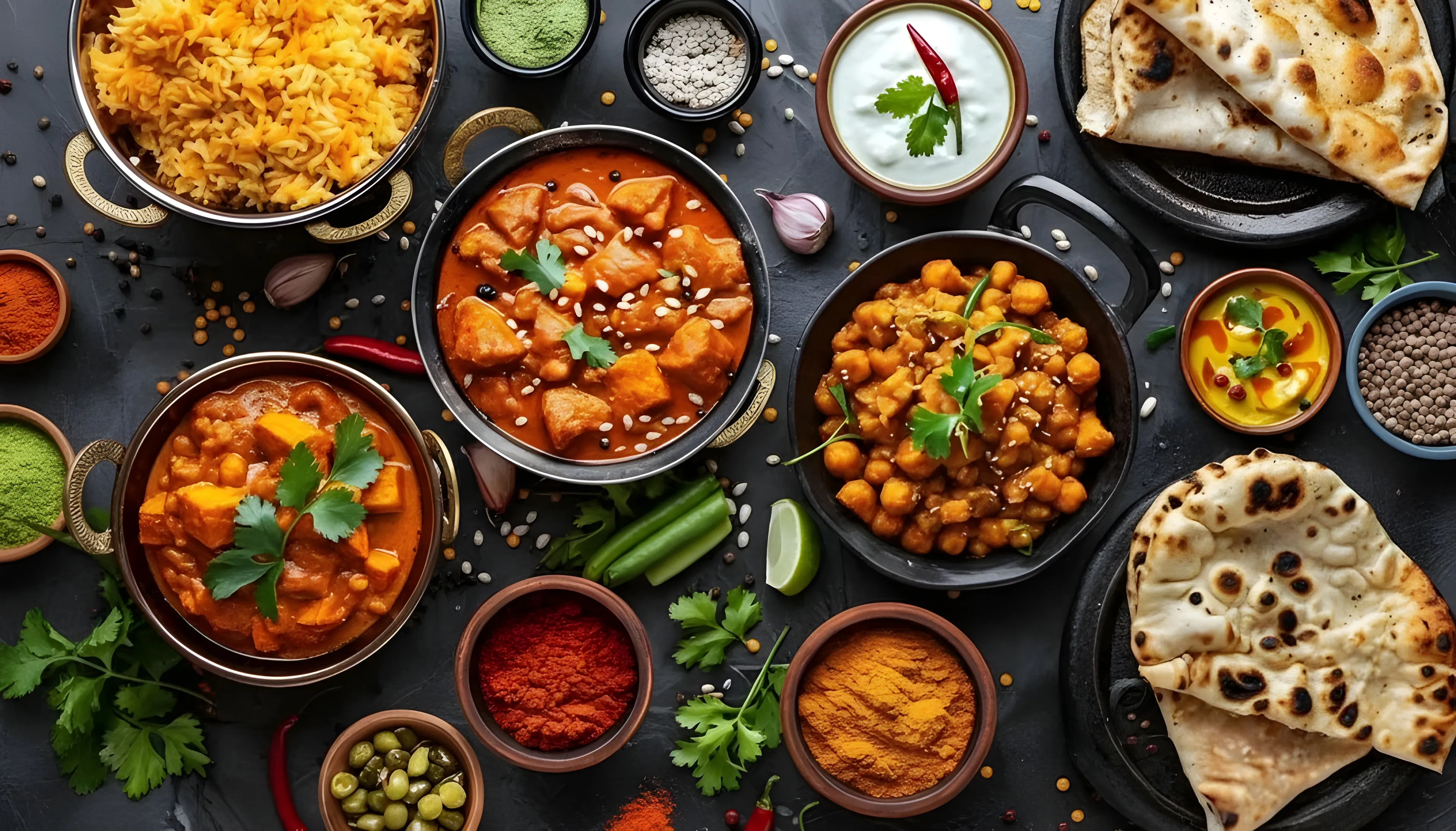 Indian Hindu Veg Thali